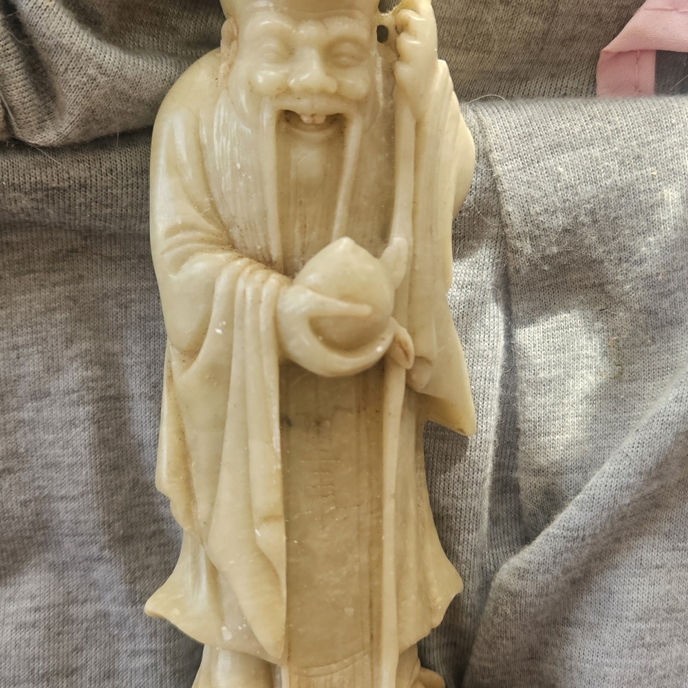 Handcarved Soapstone Japanese Figurine